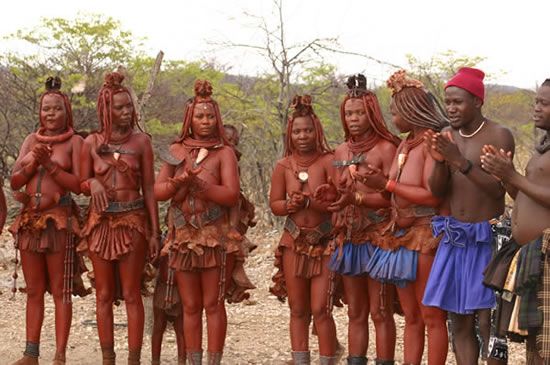 ナミビアのヒンバ族