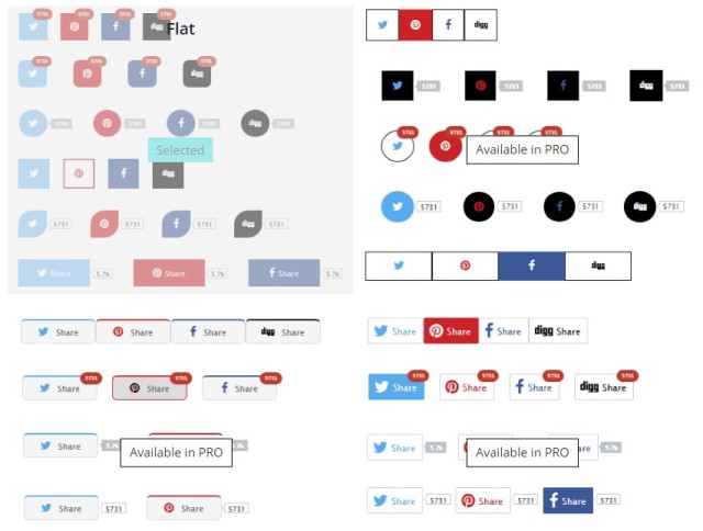 【WP】Social Share Buttons by Supsysticの導入と使い方