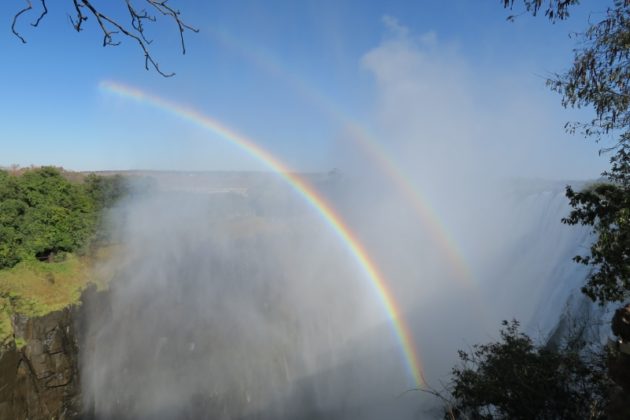 ビクトリアの滝_ザンビア